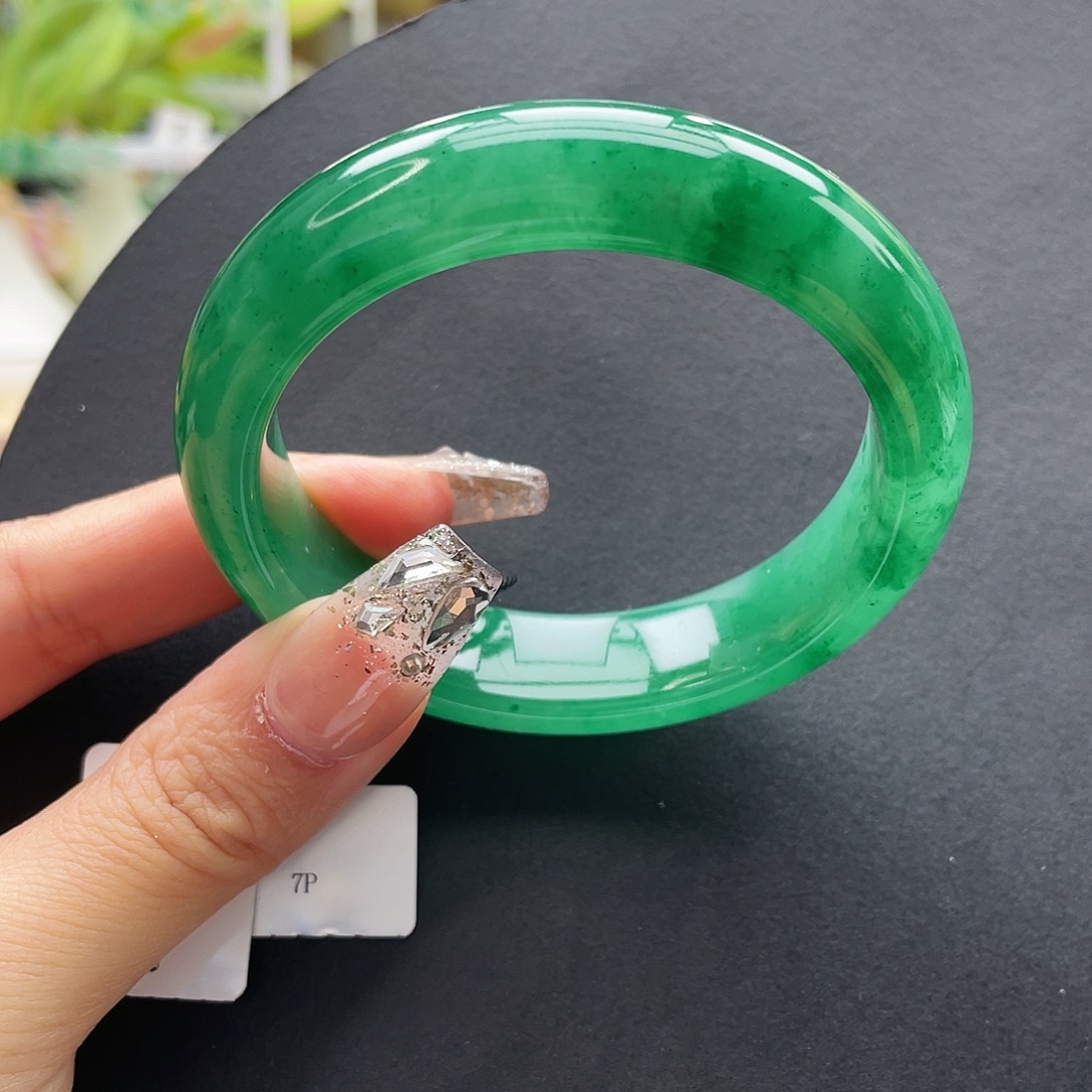 石英质玉未镶嵌手镯55.2