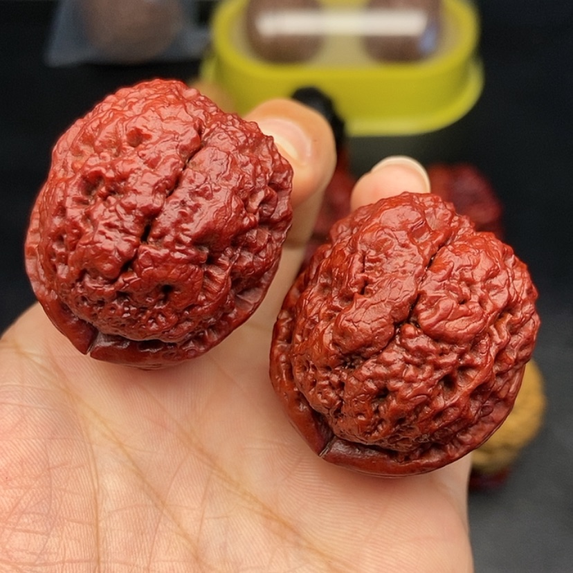 【闪购商品】把件文玩核桃39尺老蟾头