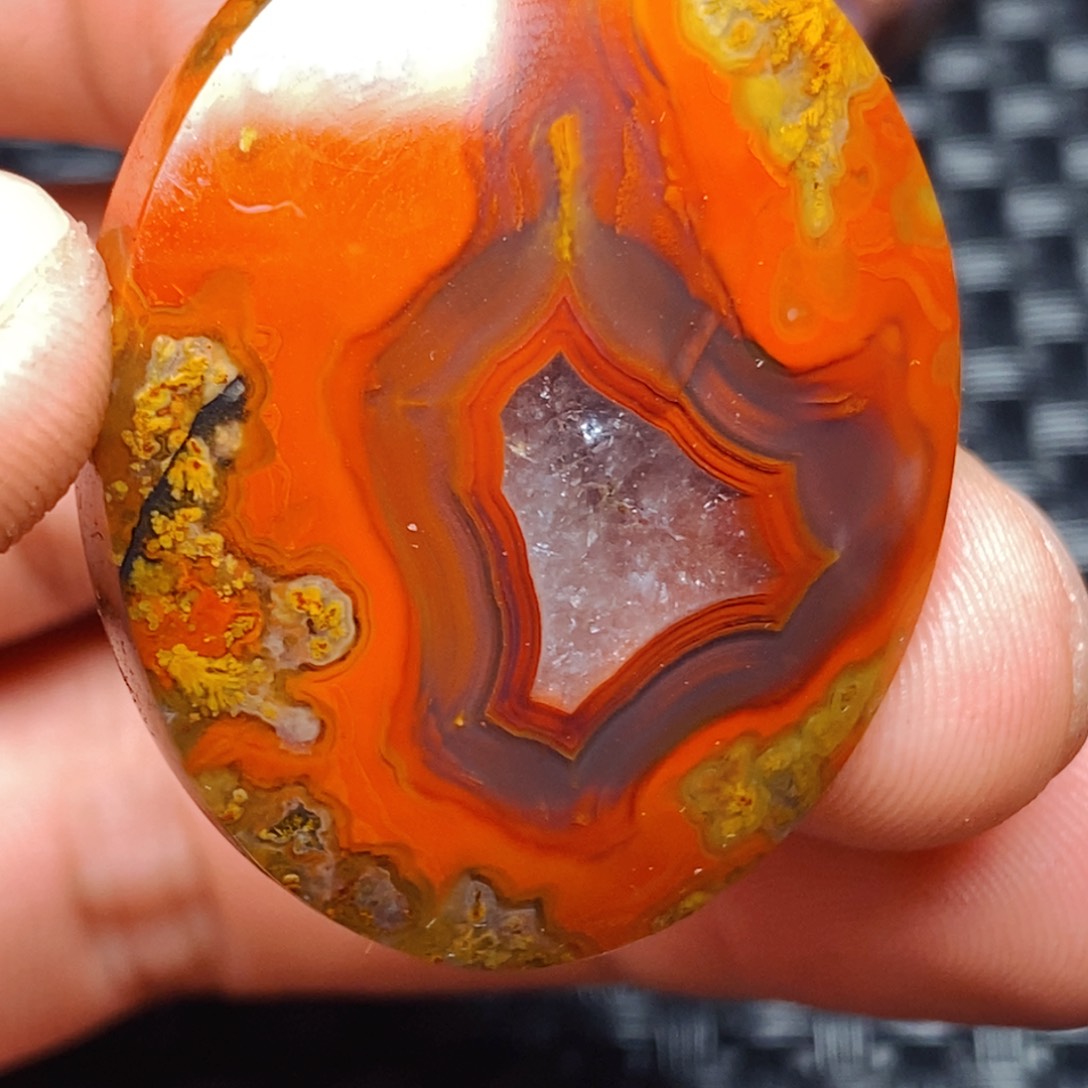 玛瑙/玉髓吊坠(不含链)未镶嵌醉**林