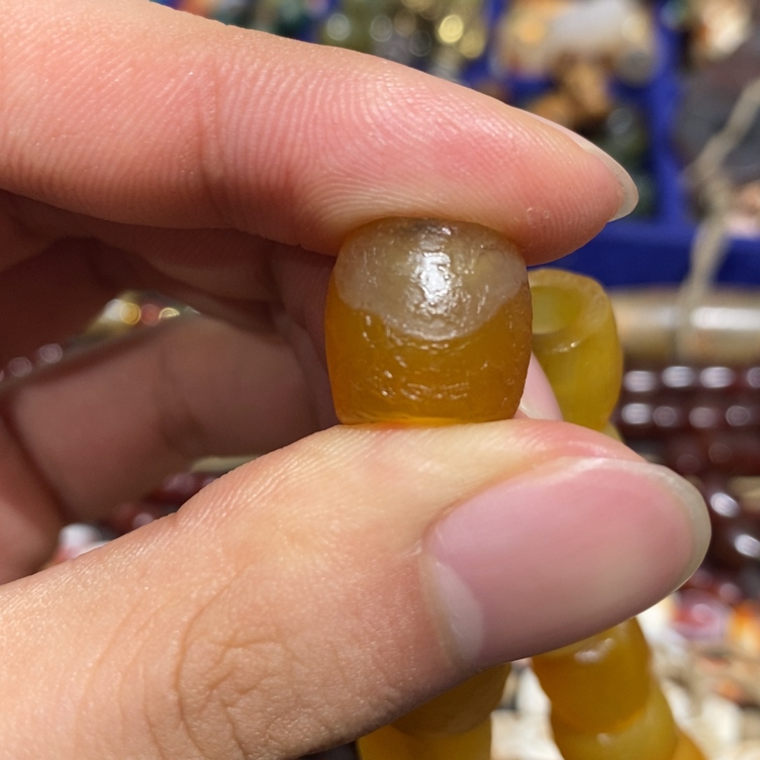 ****谎玛瑙/玉髓未镶嵌车挂