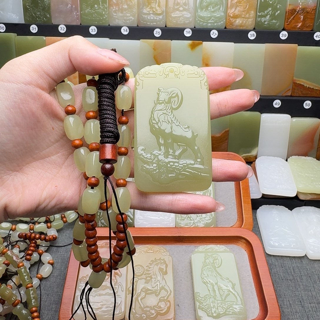 无非金属方解石玉
