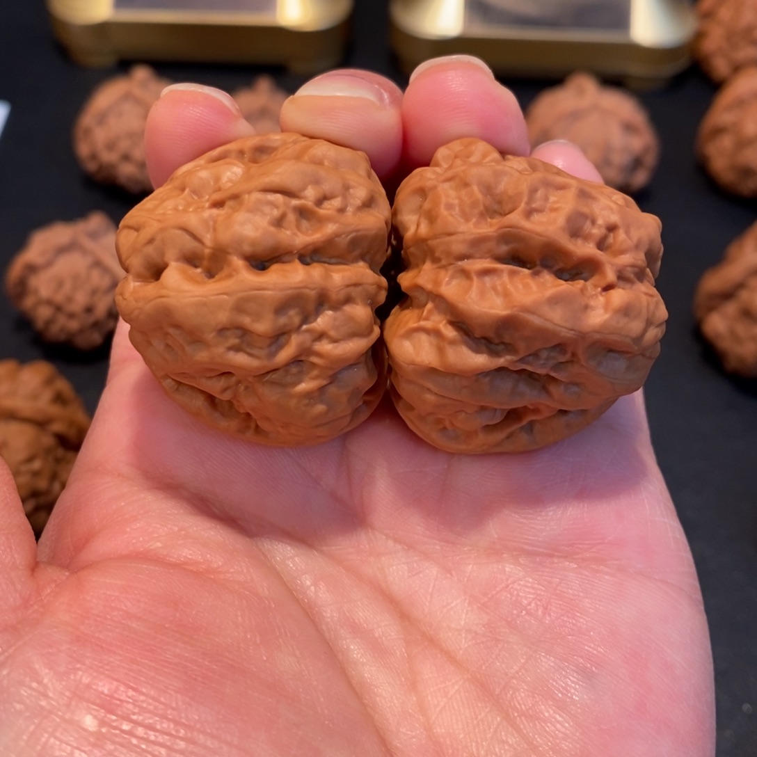 把件文玩核桃蛤蟆头