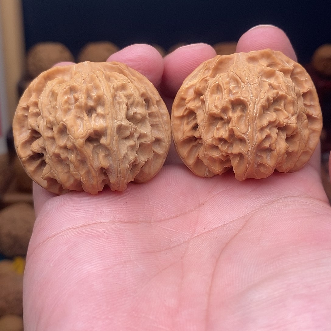 文玩核桃把件43苹果