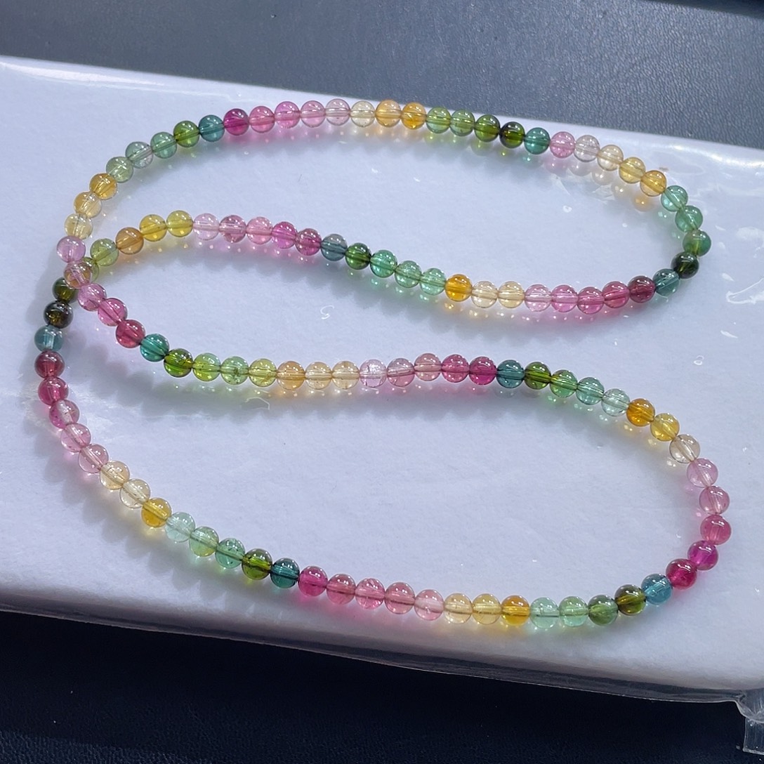 未镶嵌手链碧玺5mm左右