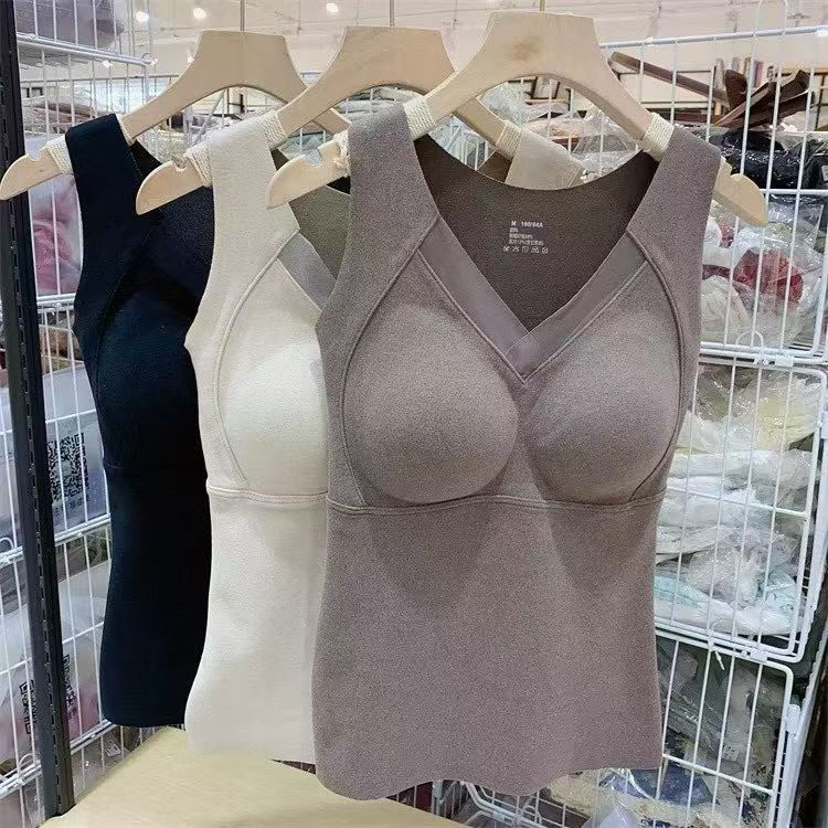 石墨烯保暖背心打底上衣