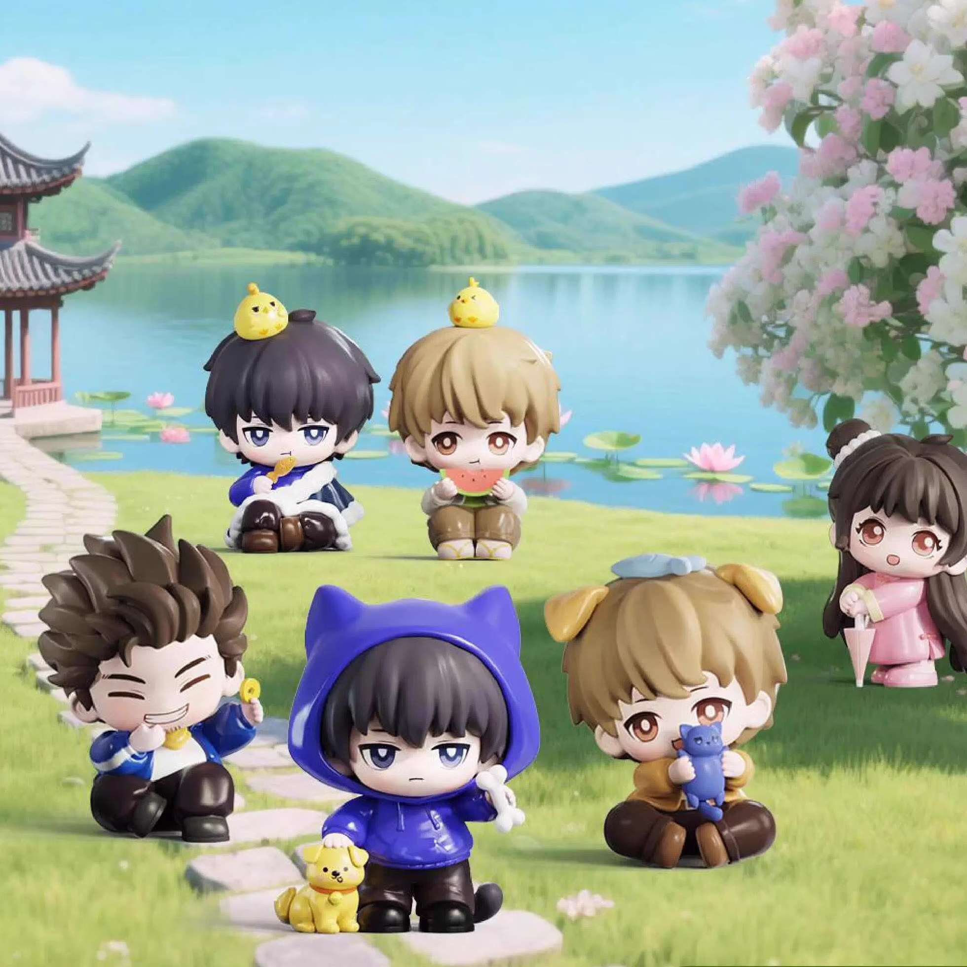 【许愿】麦乐微美x盗墓笔记悠闲生活萌玩系列第四弹周边手办