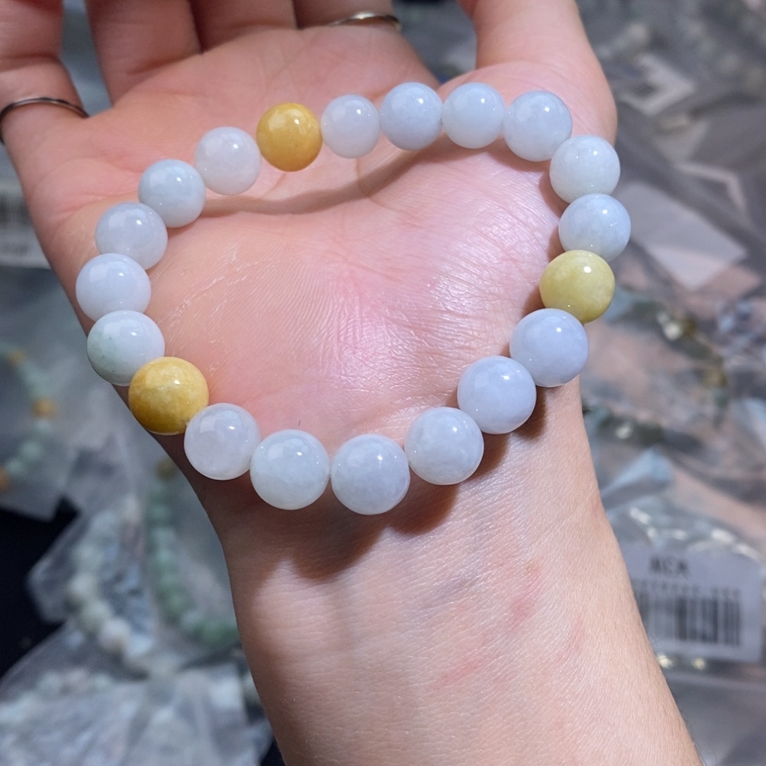 未镶嵌手串翡翠手串