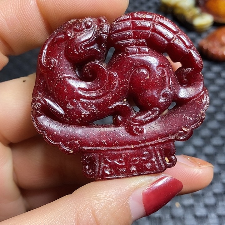 紫金钵盂菩提吊坠