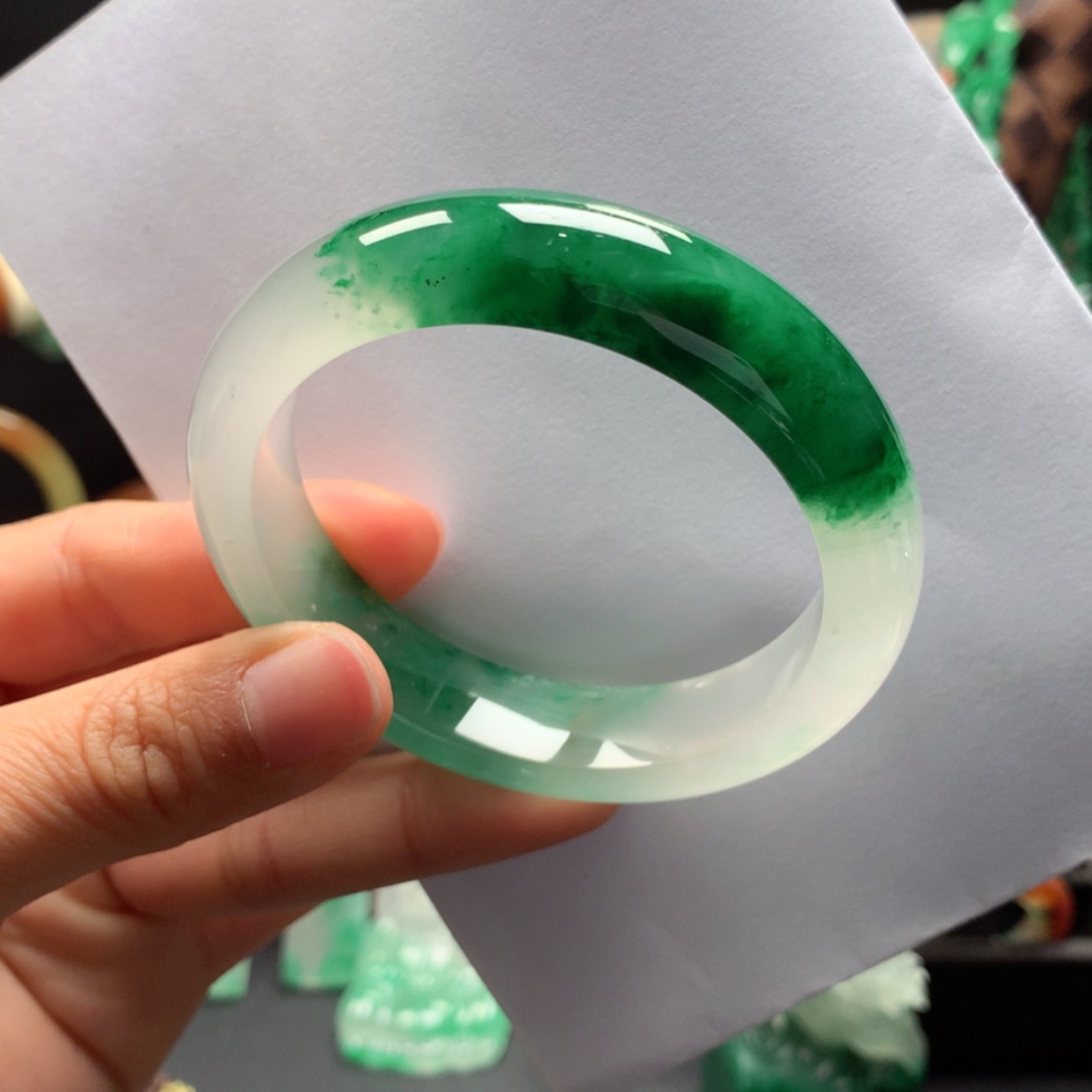 【闪购商品】未镶嵌手镯石英质玉芸****•