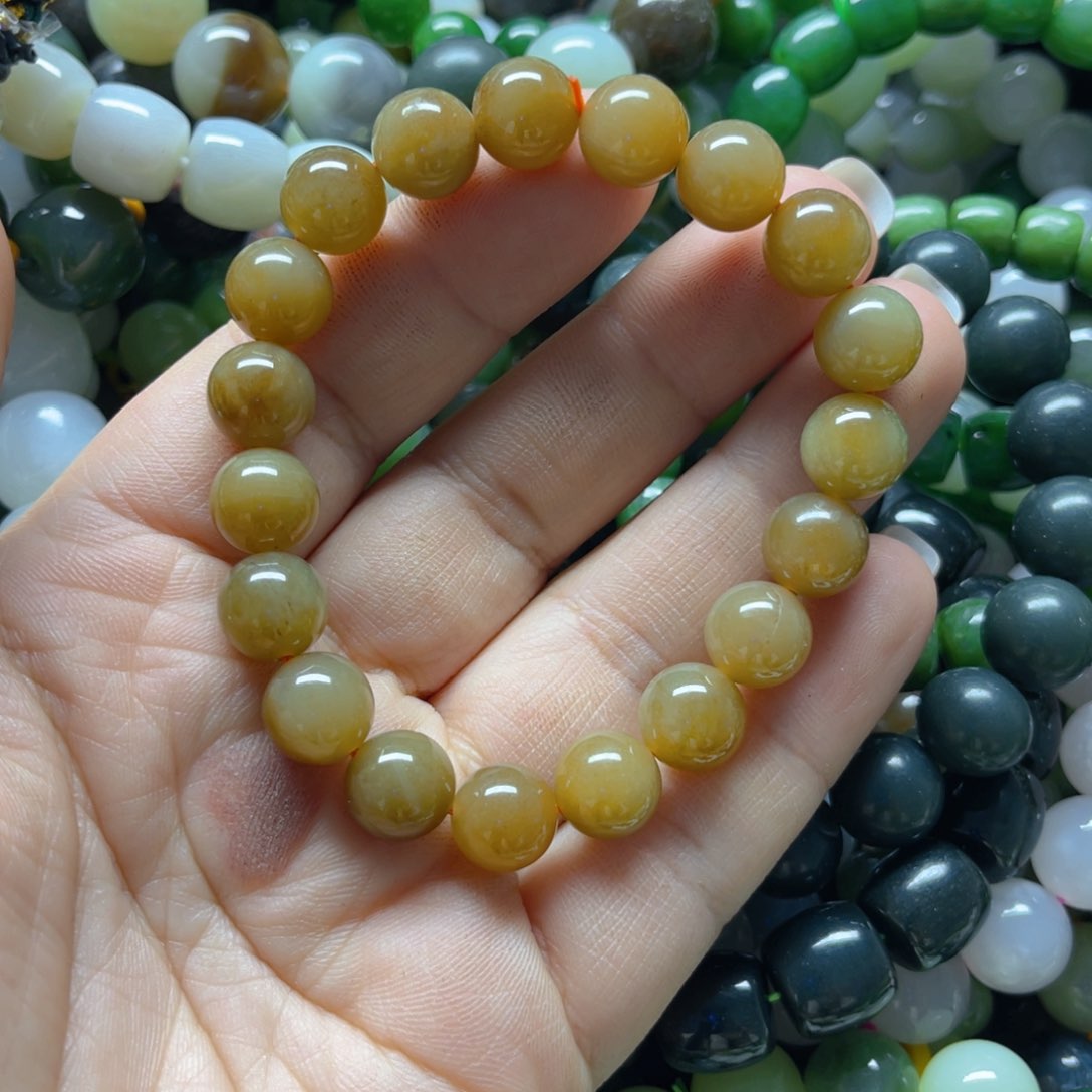 和田玉手链未镶嵌