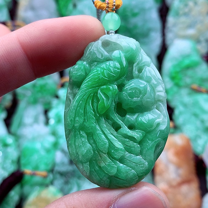 翡翠吊坠(不含链)未镶嵌