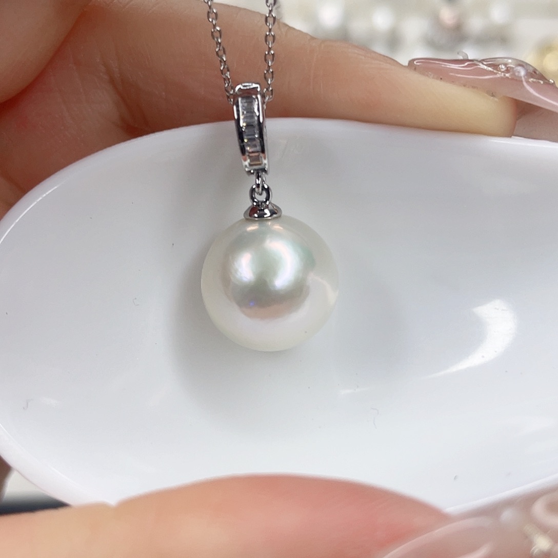 淡水珍珠未镶嵌吊坠(赠链)
