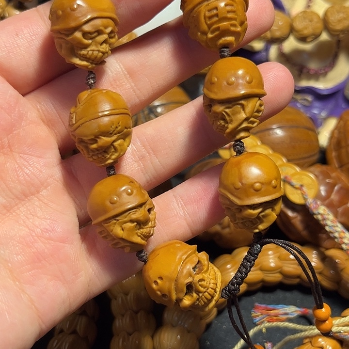 手串/手链橄榄核骷髅军团