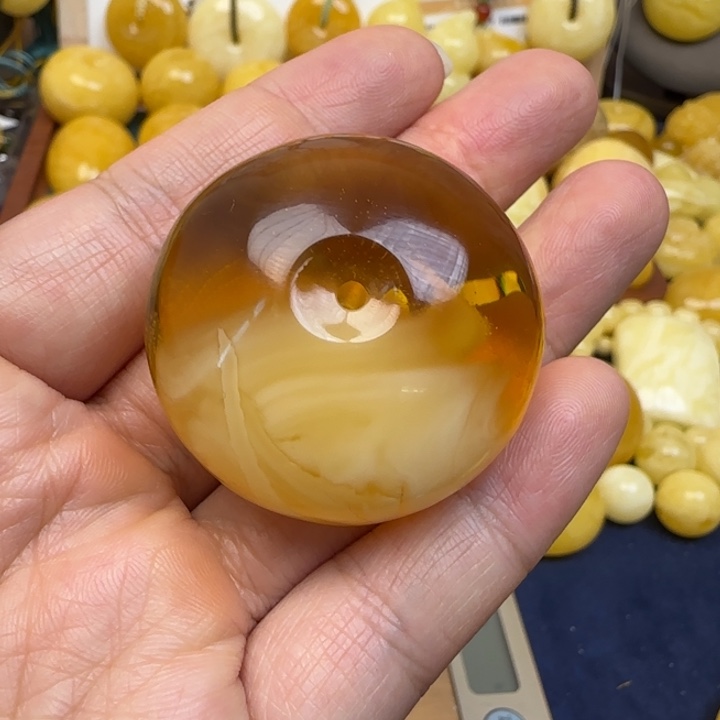 蜜蜡未镶嵌颈饰天然蜜蜡