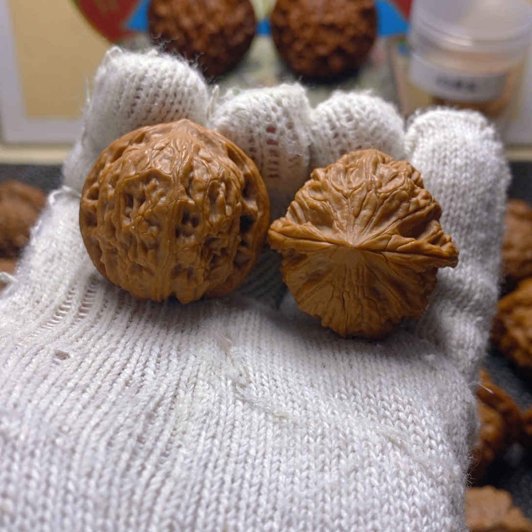 核桃35尺龙墩手捻