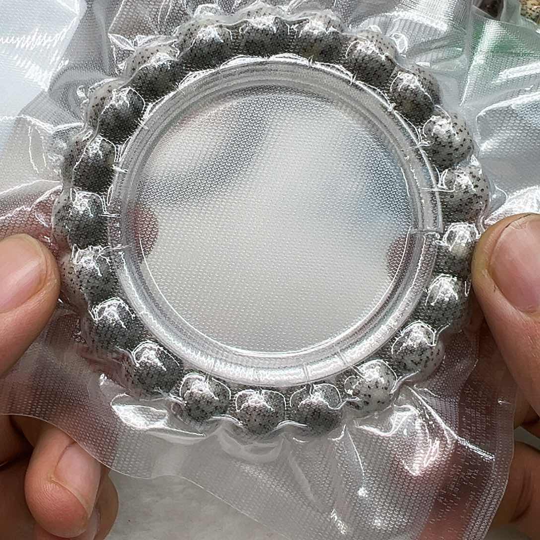 星月菩提手串70高端大眼睛黑冰石玉星月菩提11