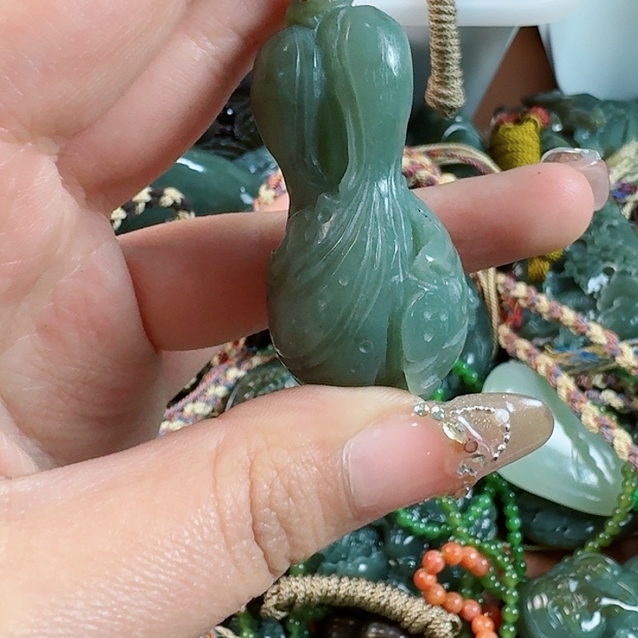 和田玉挂件未镶嵌