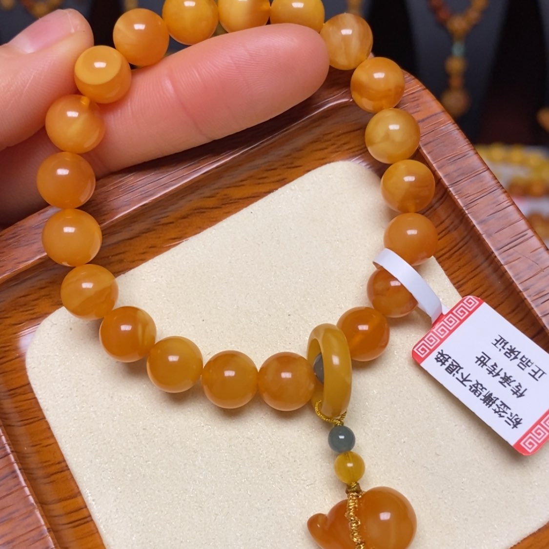 【闪购商品】蜜蜡手链未镶嵌手串