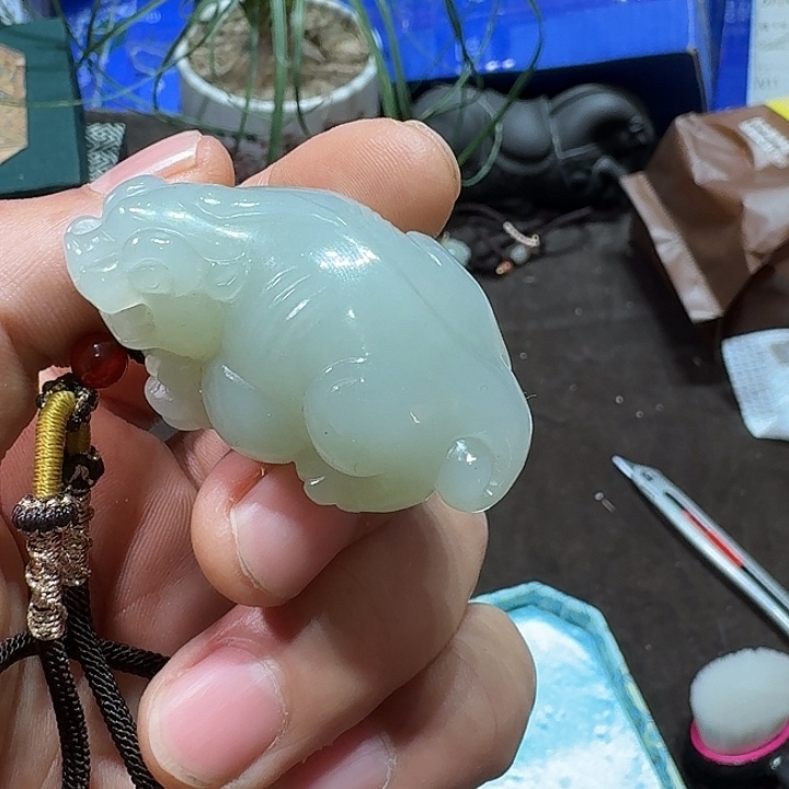 未镶嵌和田玉车挂