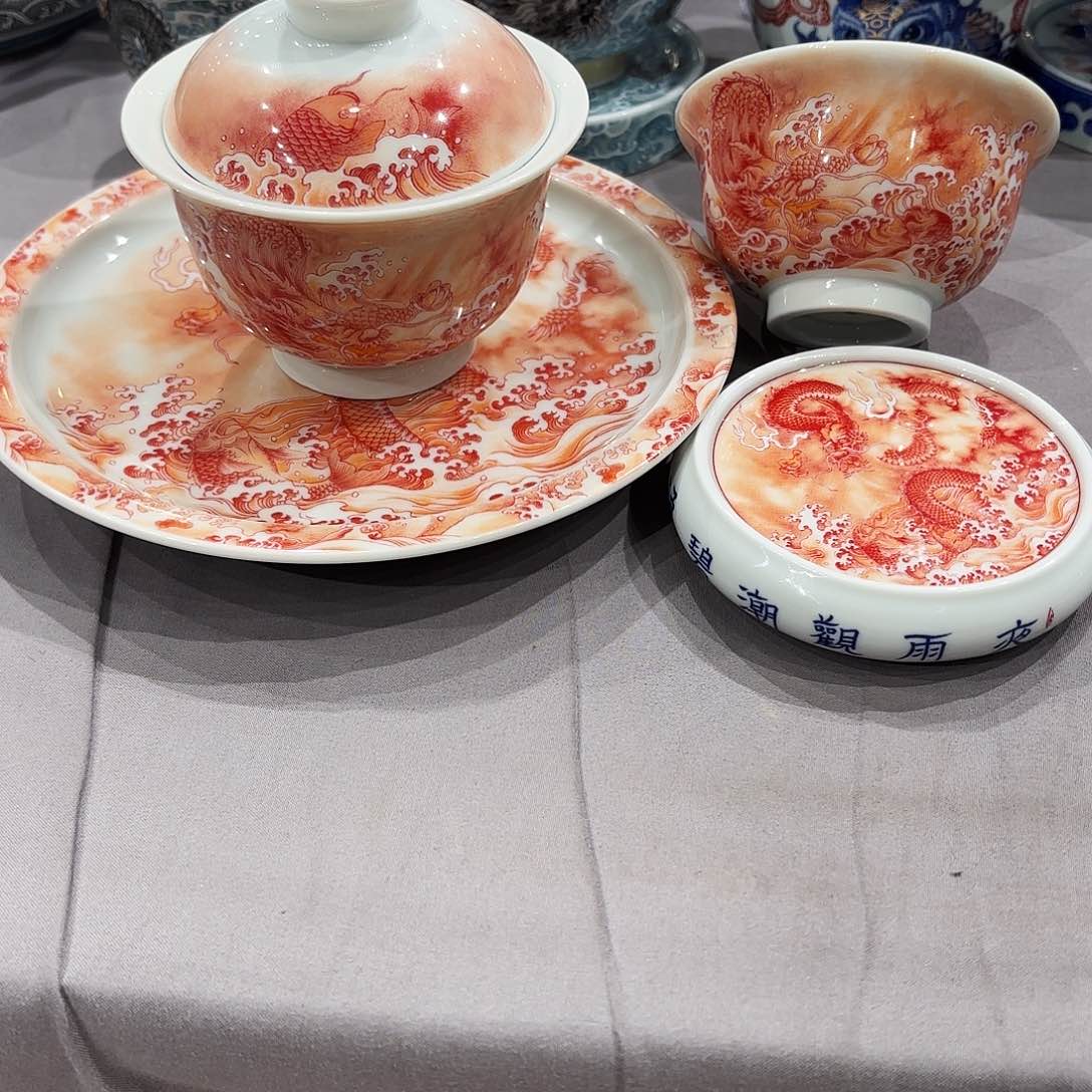 瓷片景德镇瓷器展和