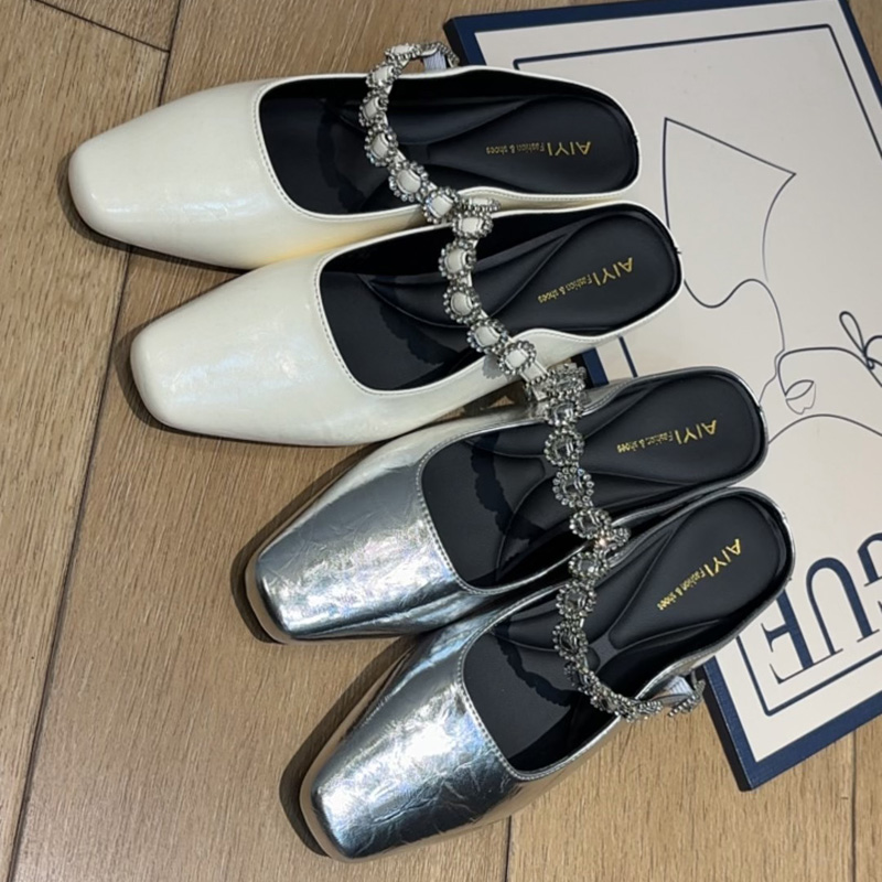 内增高半拖时尚女鞋25A067