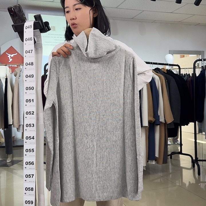 纯羊绒保暖女衫XL码130斤内042