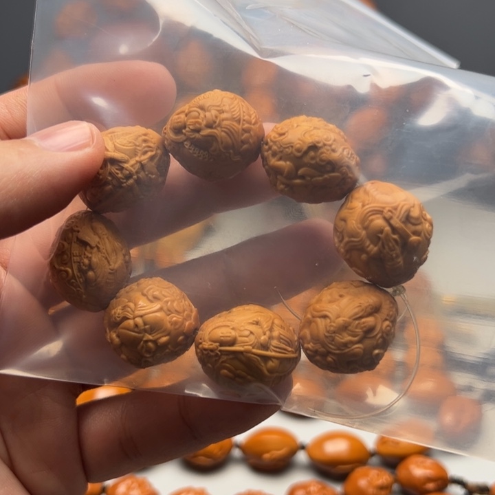 玻***子手串/手链橄榄核福利多多