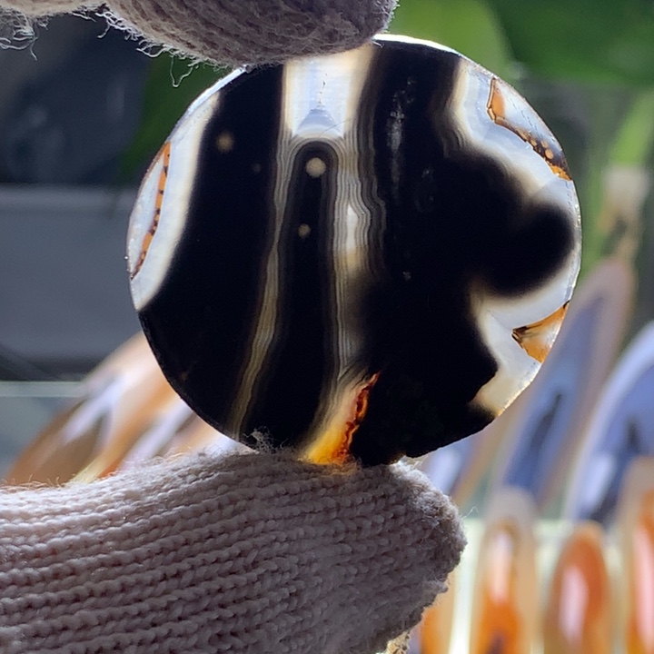 未镶嵌玛瑙/玉髓珠宝半成品165