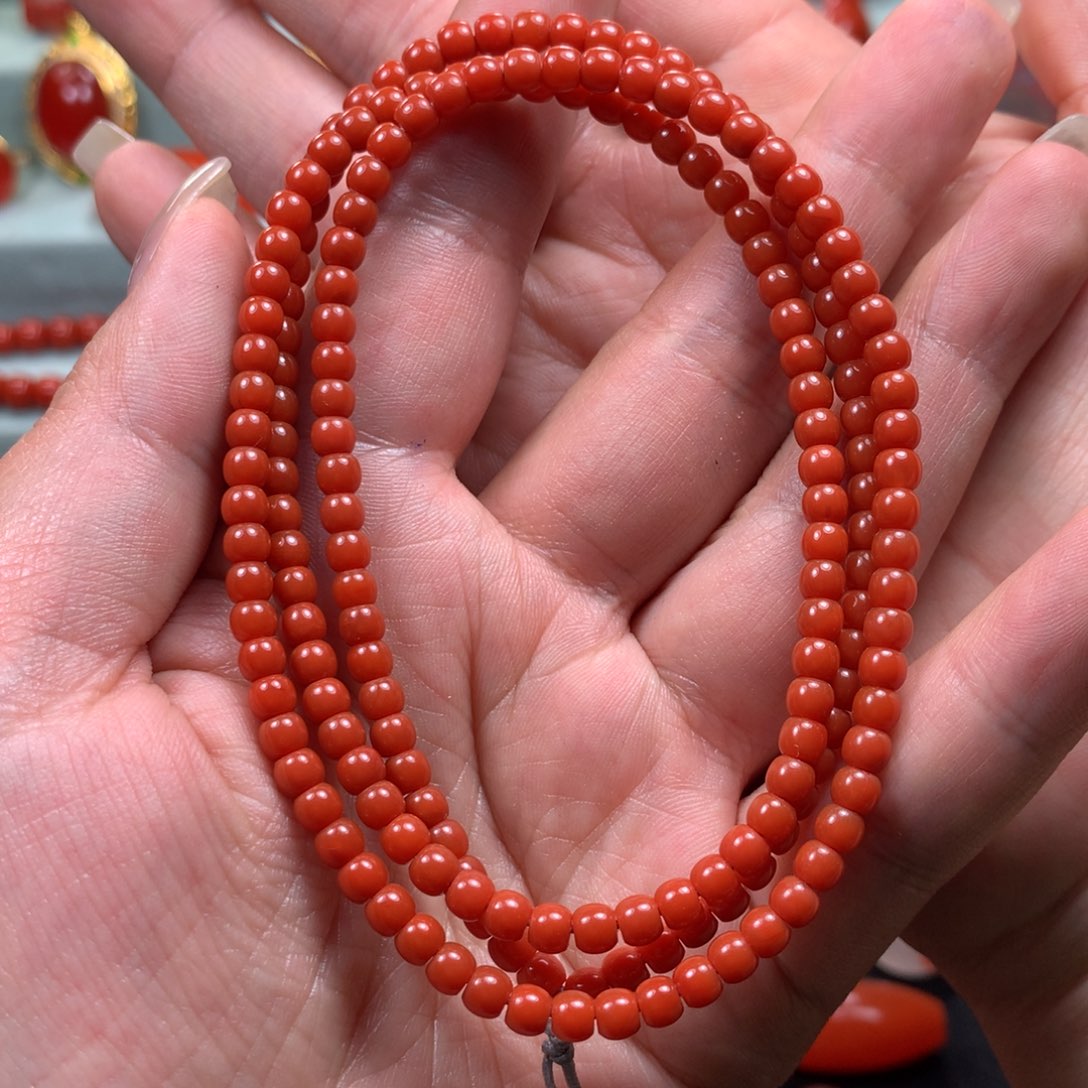 未镶嵌手串南红玛瑙
