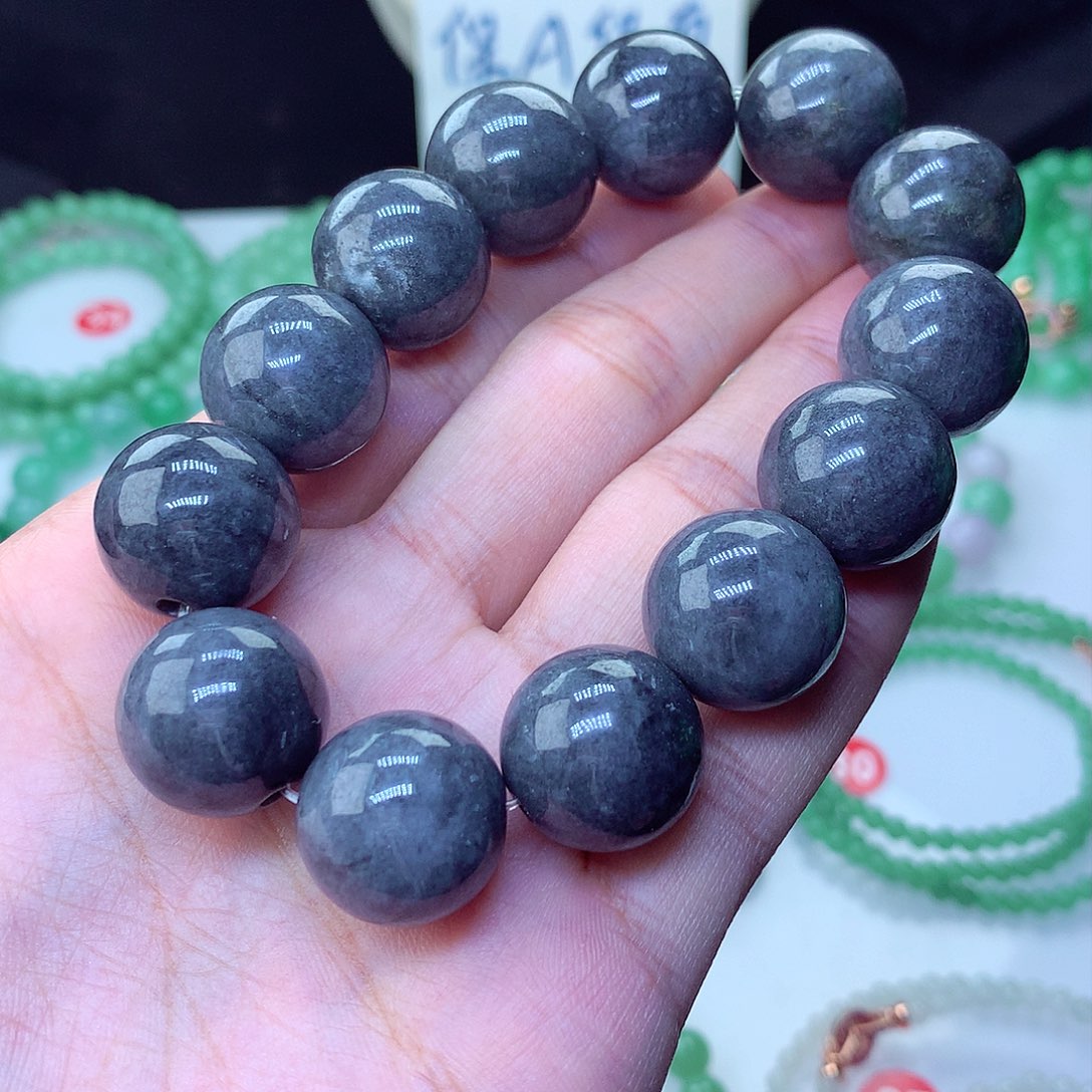 翡翠毛衣链未镶嵌