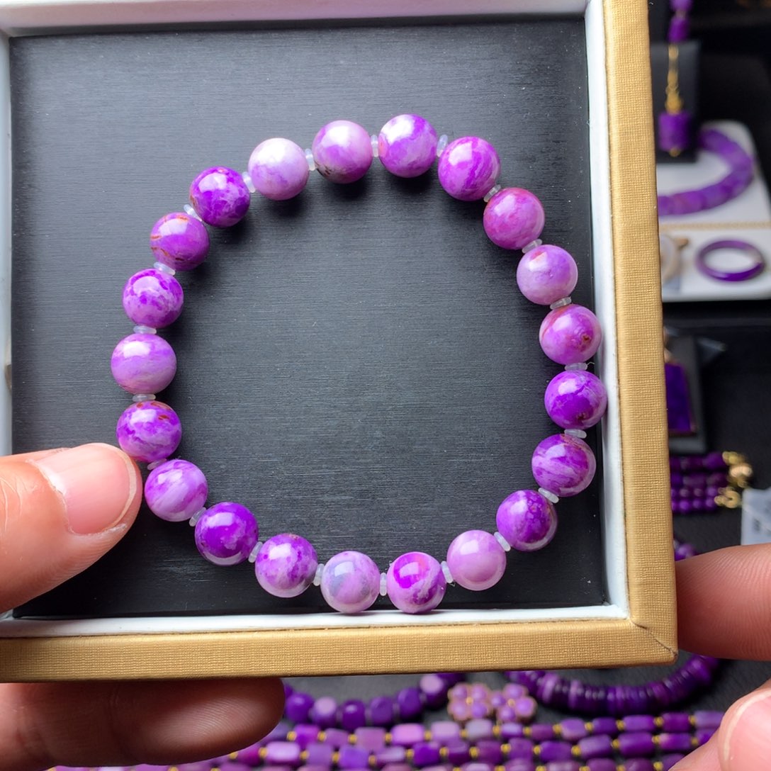 苏纪石（舒俱来）手串未镶嵌