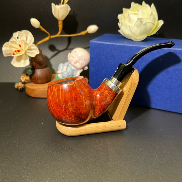 意大利进口齐博大师il ceppo手工石楠木烟斗 光面大苹果