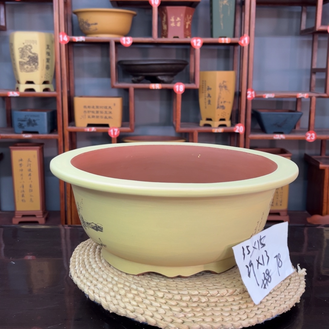 紫砂花盆紫砂花盆