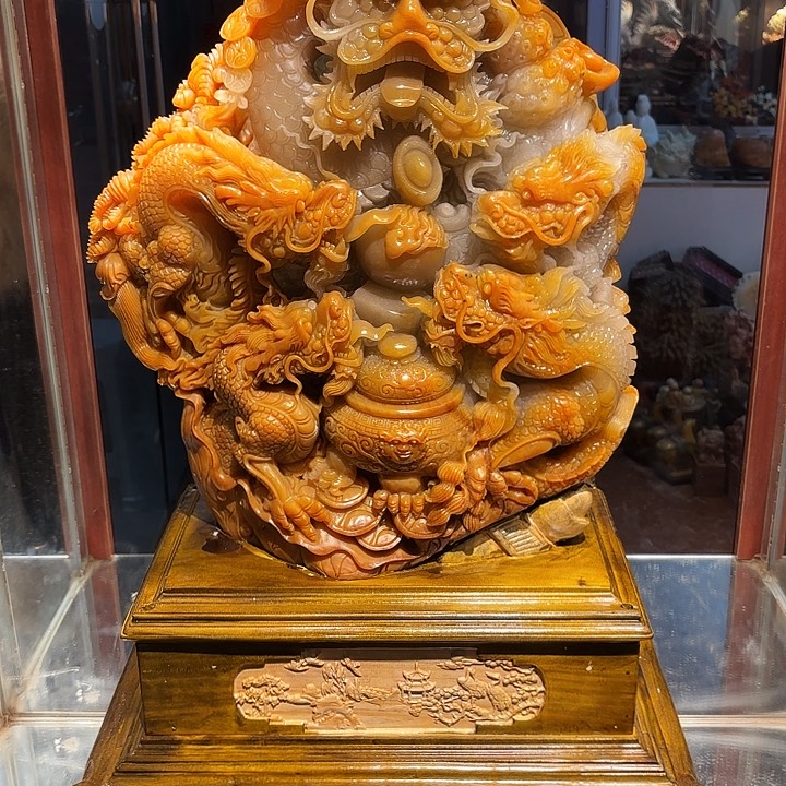 松***哥寿山石寿山石雕刻的艺术品