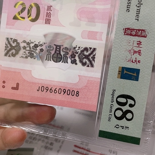 塑料2025年蛇年纪念钞如图所示