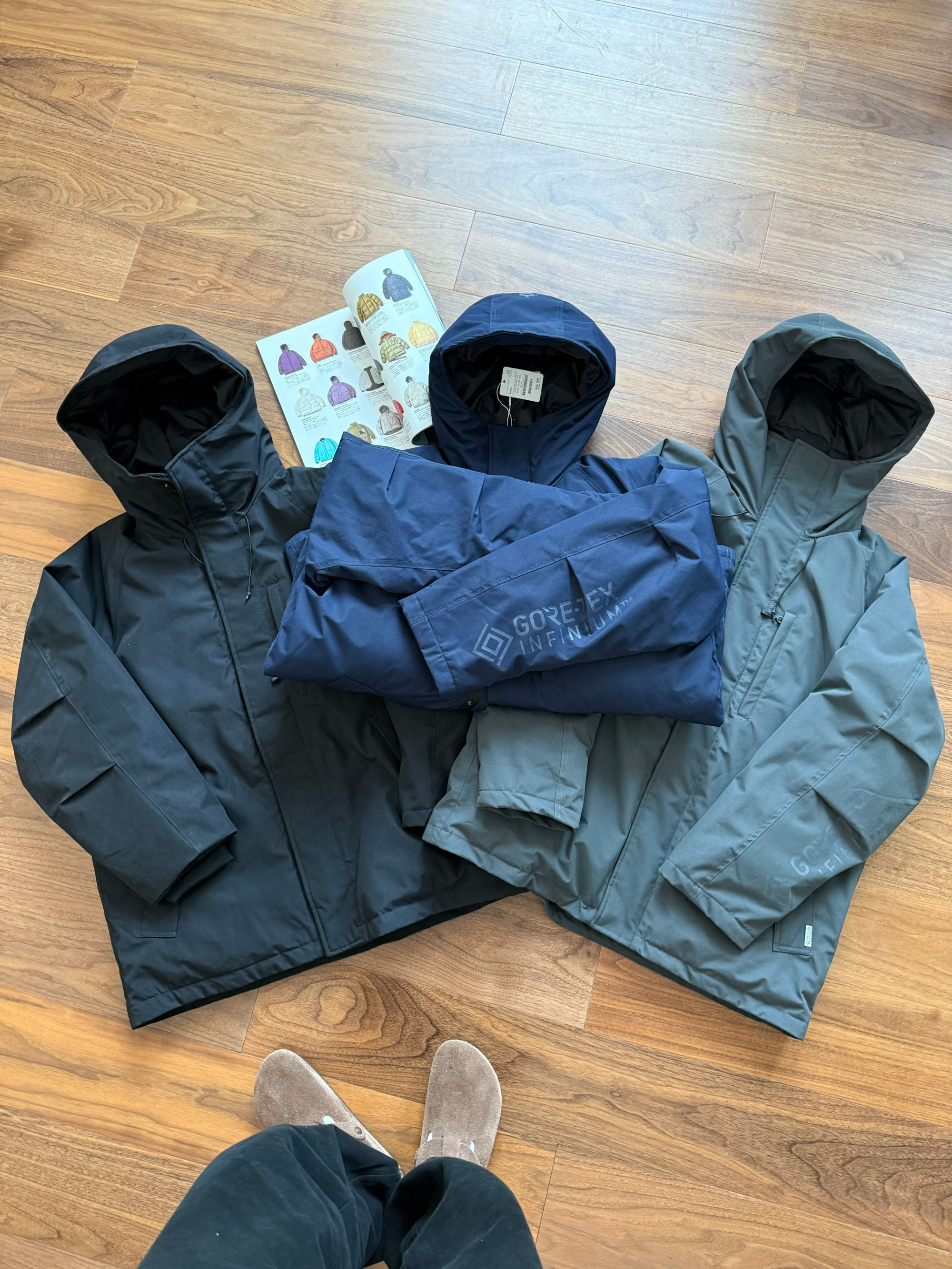 【中长款-羽绒服】日线超牛货 巨厚实户外保暖防水羽绒服