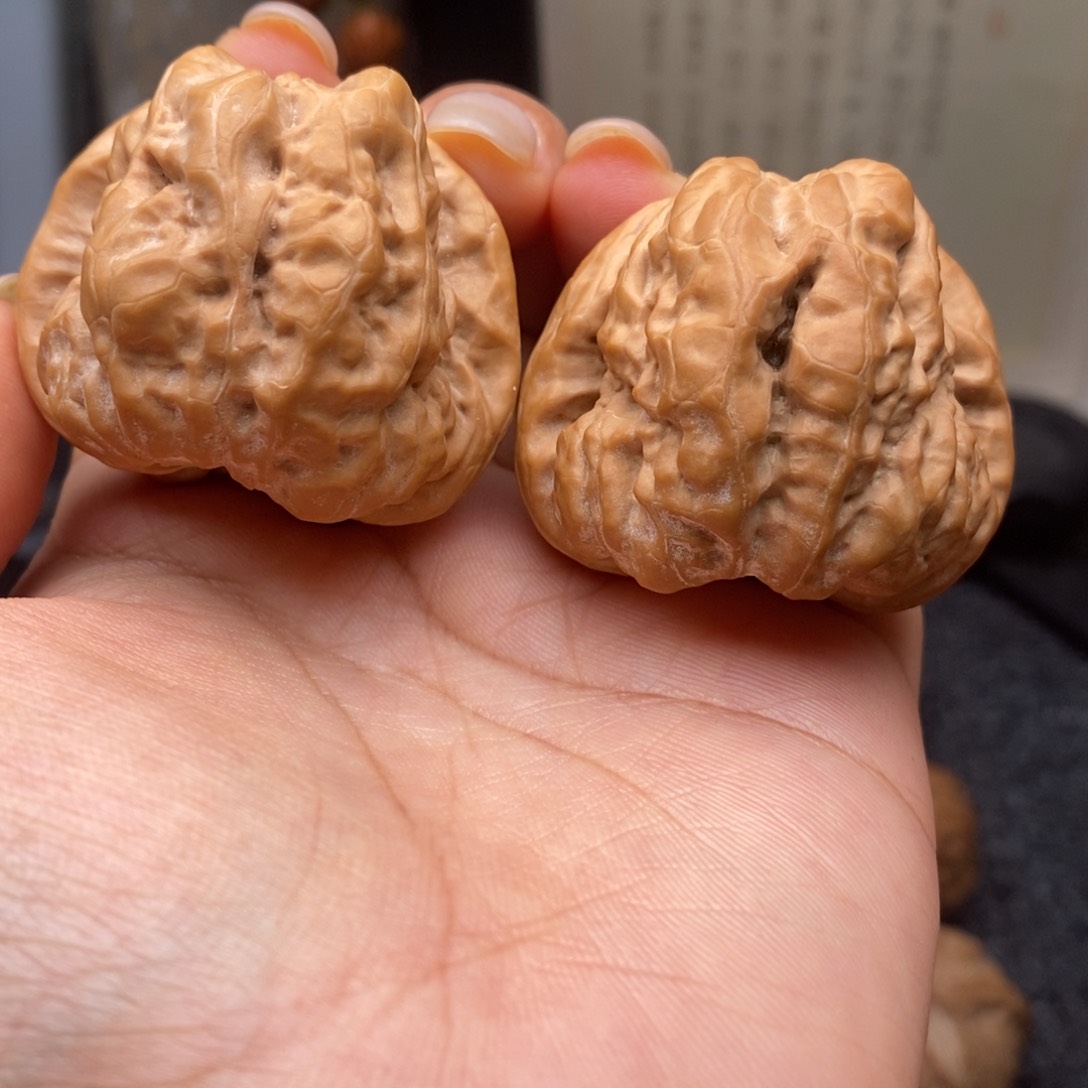 文玩核桃把件41蛤蟆头