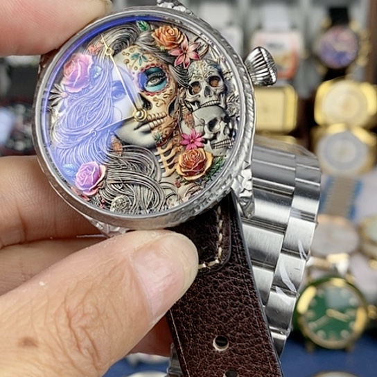 钢金属合金石英机芯