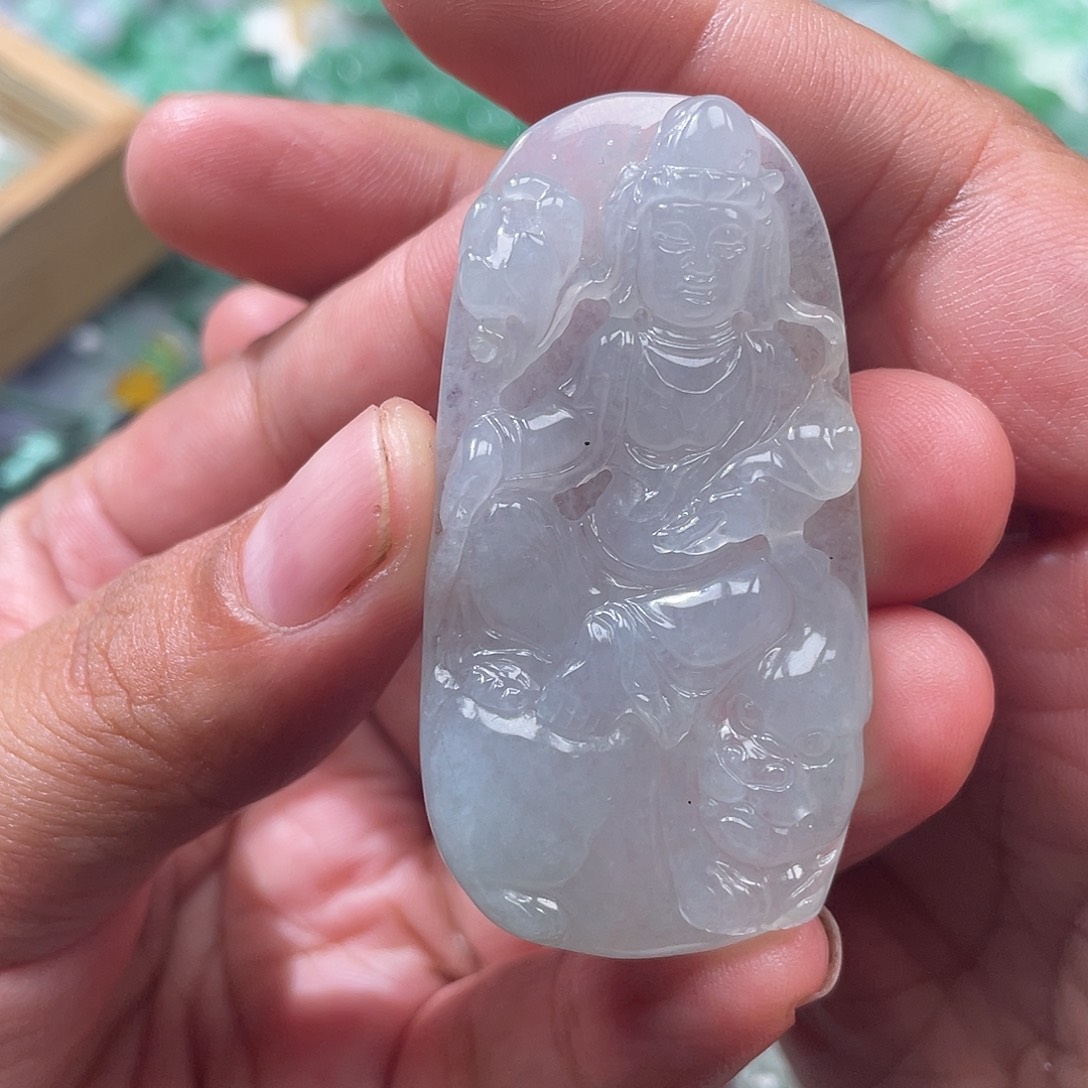 翡翠未镶嵌颈饰翡玉缘翡翠