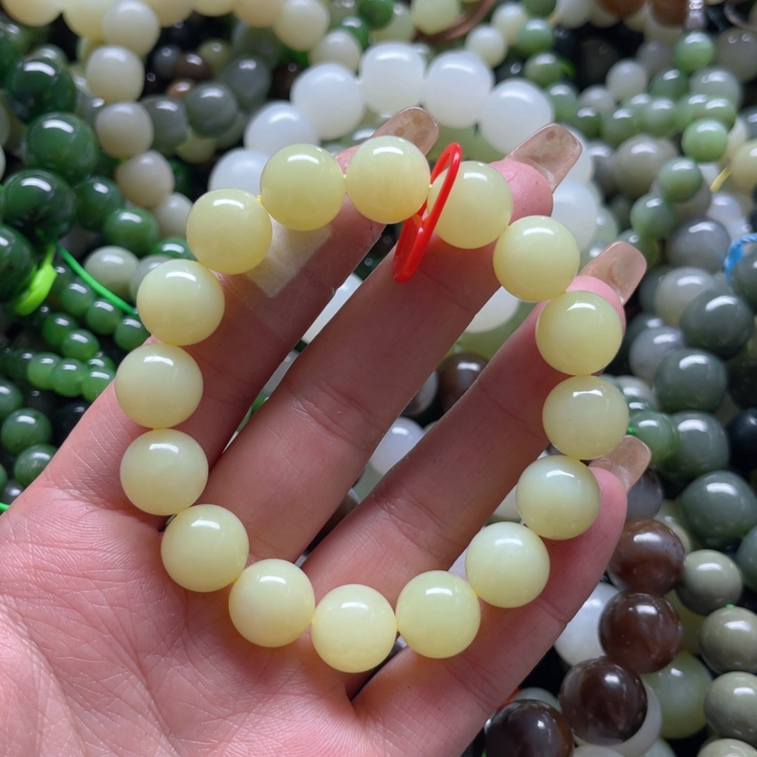 和田玉手链未镶嵌