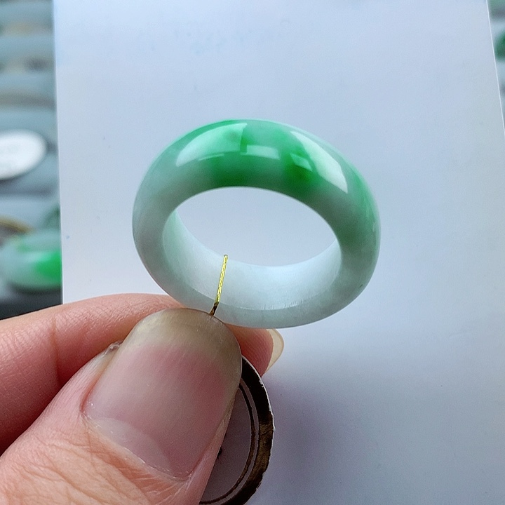 【闪购商品】未镶嵌戒指翡翠20号圈