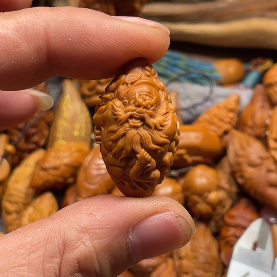 橄榄核手串/手链五鬼钟馗434