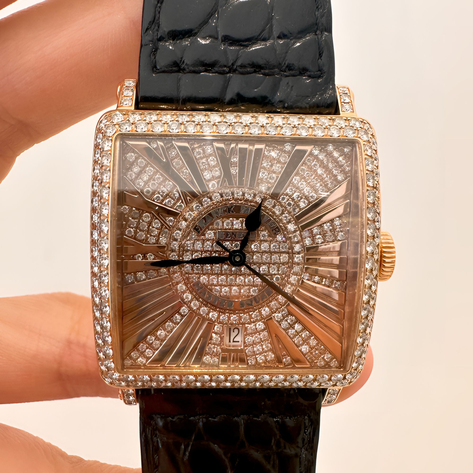 99新 Franck Muller/法兰克穆勒 |自动机械|18K玫瑰金后钻|46.5mm