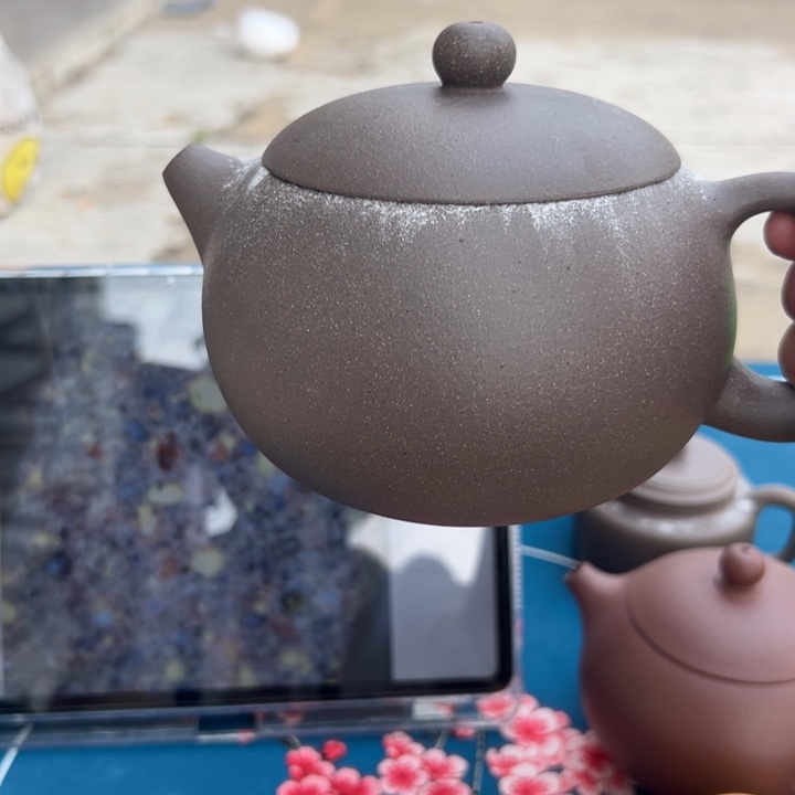 茶壶紫砂紫泥不挑650