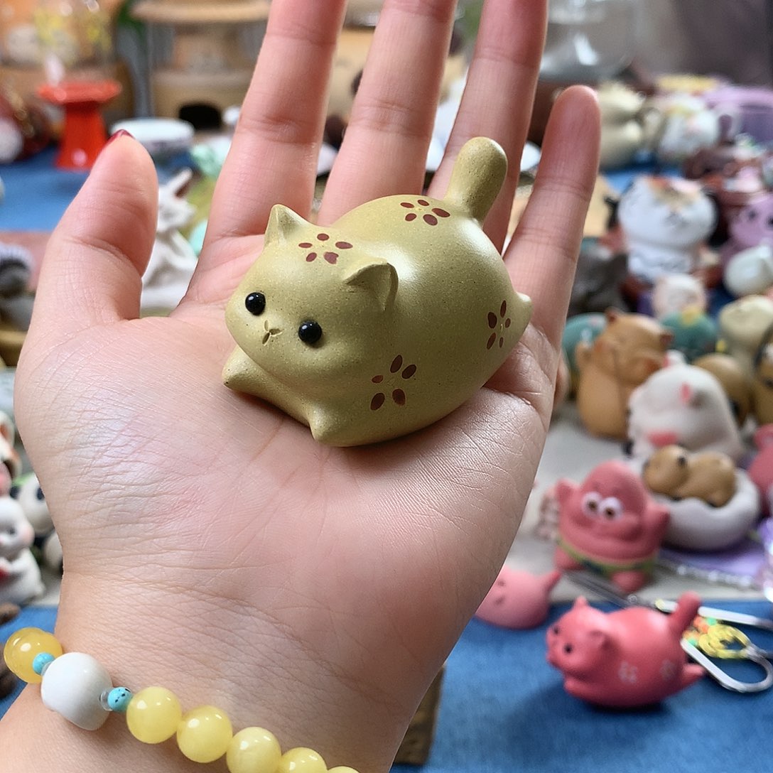 紫砂茶宠手工制作