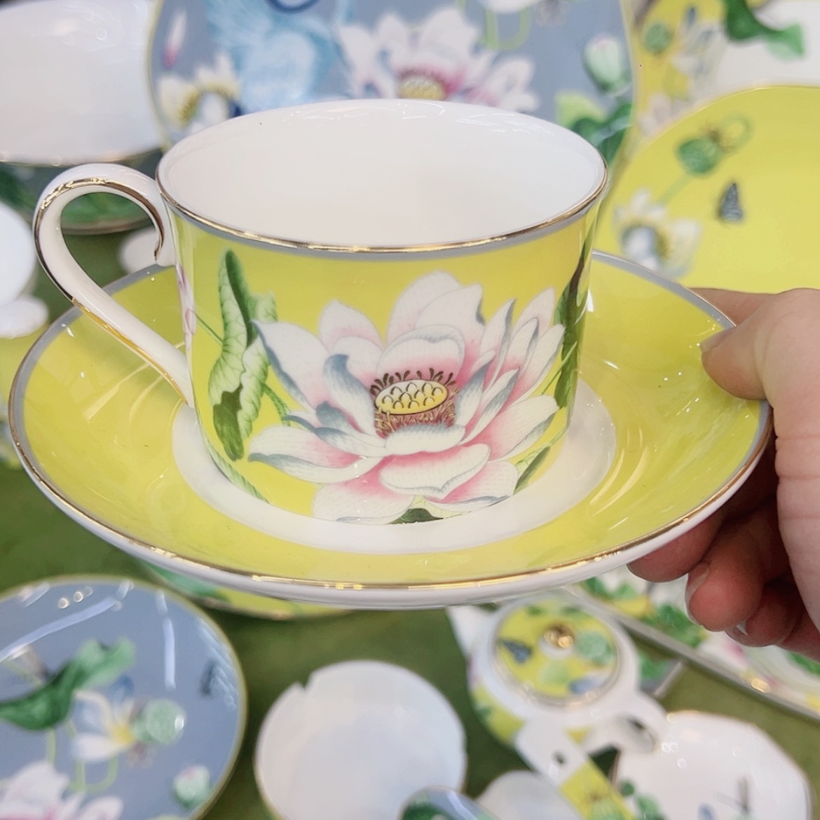 【闪购商品】骨瓷咖啡杯碟