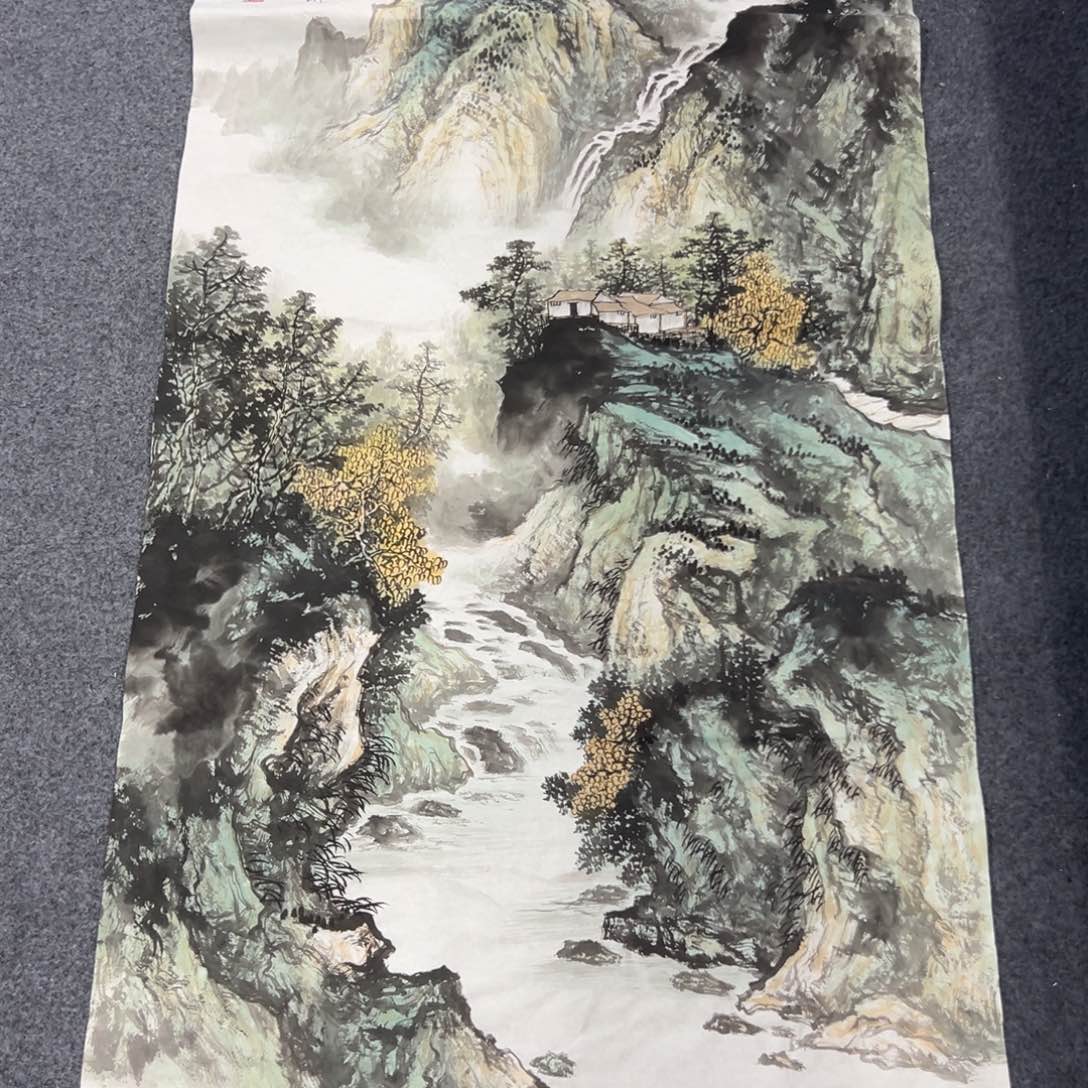 牛***牛国画国画纯手绘作品