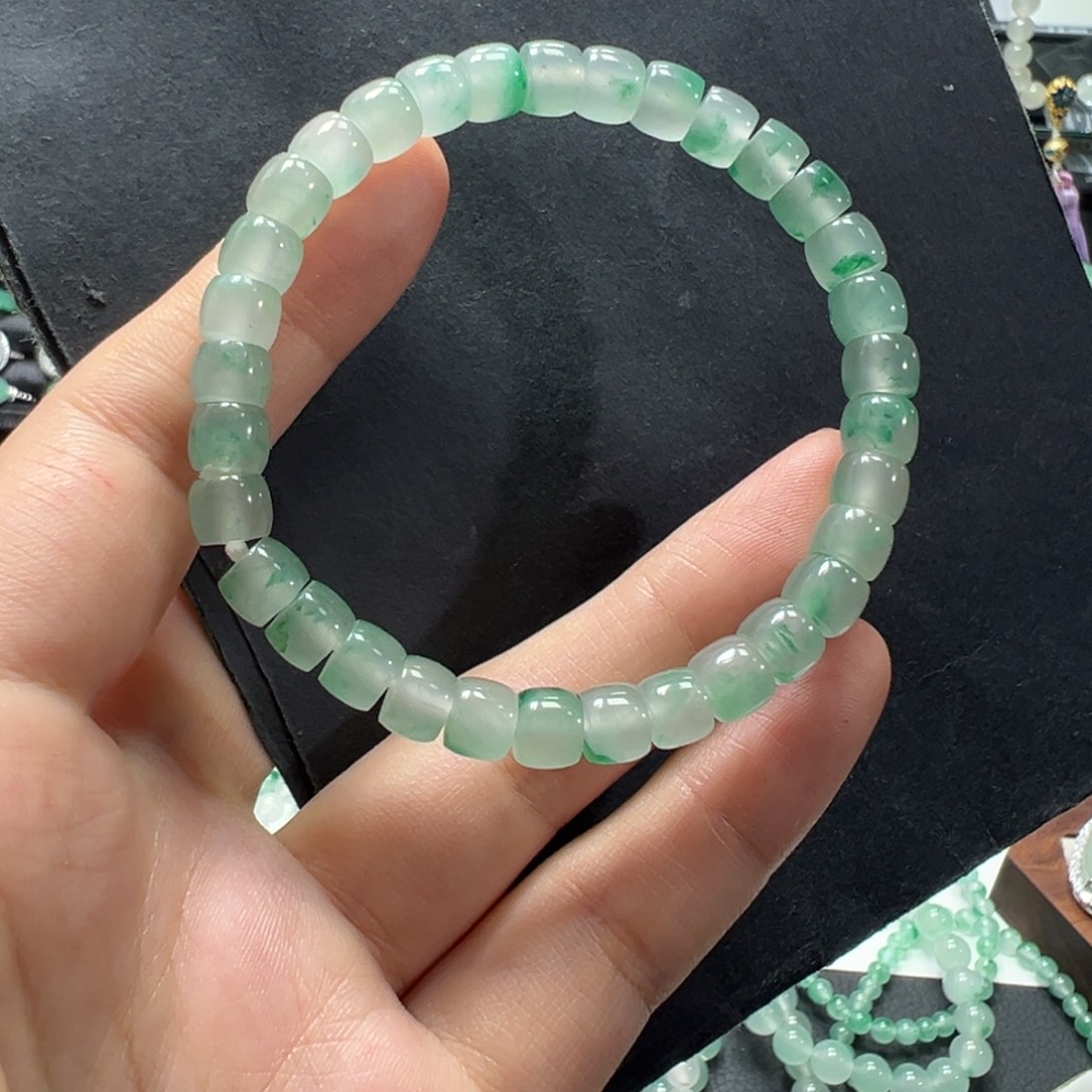 石英质玉未镶嵌手串