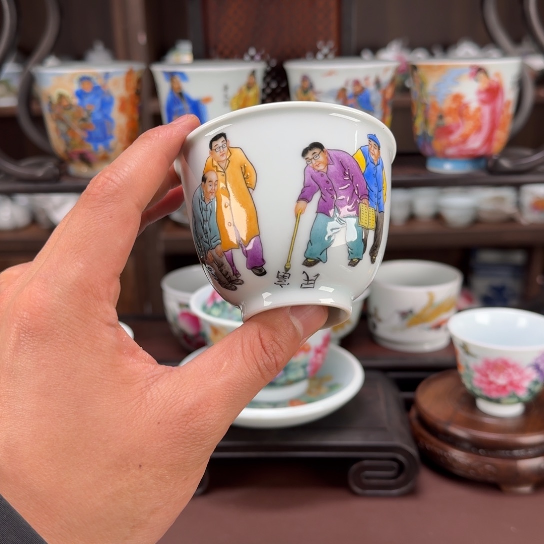 杯景德镇陶瓷艺术家作品欣赏