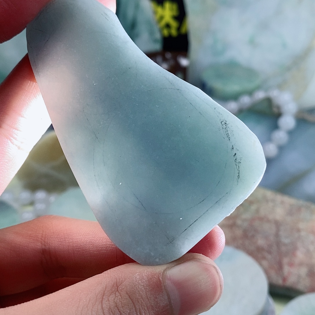 翡翠散珠天然缅甸翡翠a货5